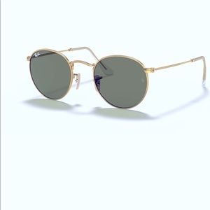 Ray Ban round metal sunglasses